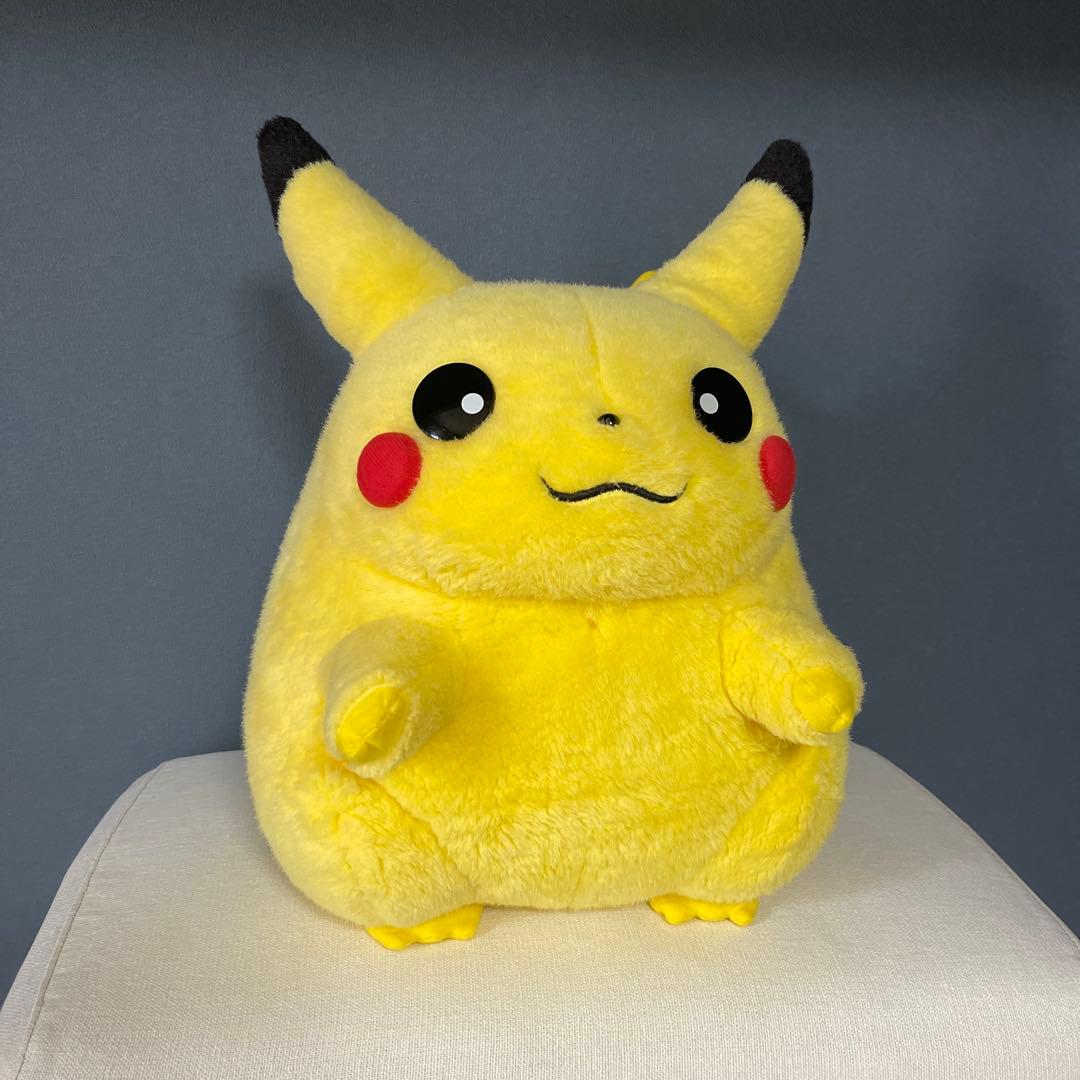 【美品】初期　ピカチュウ　ポケットモンスター TOMY 等身大　ぬいぐるみ