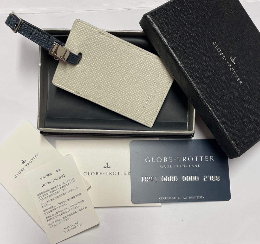 【美品】GLOBE-TROTTERグローブトロッター　ネームタグ　❤︎