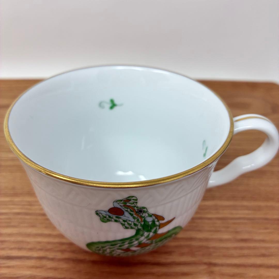 ヘレンド　干支　マグカップ　龍　ドラゴン　アポニー　インドの華