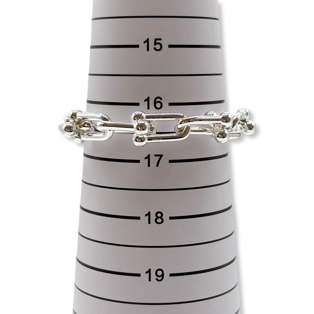 ティファニー ハードウェア ラージリンク ブレスレット L 14コマ