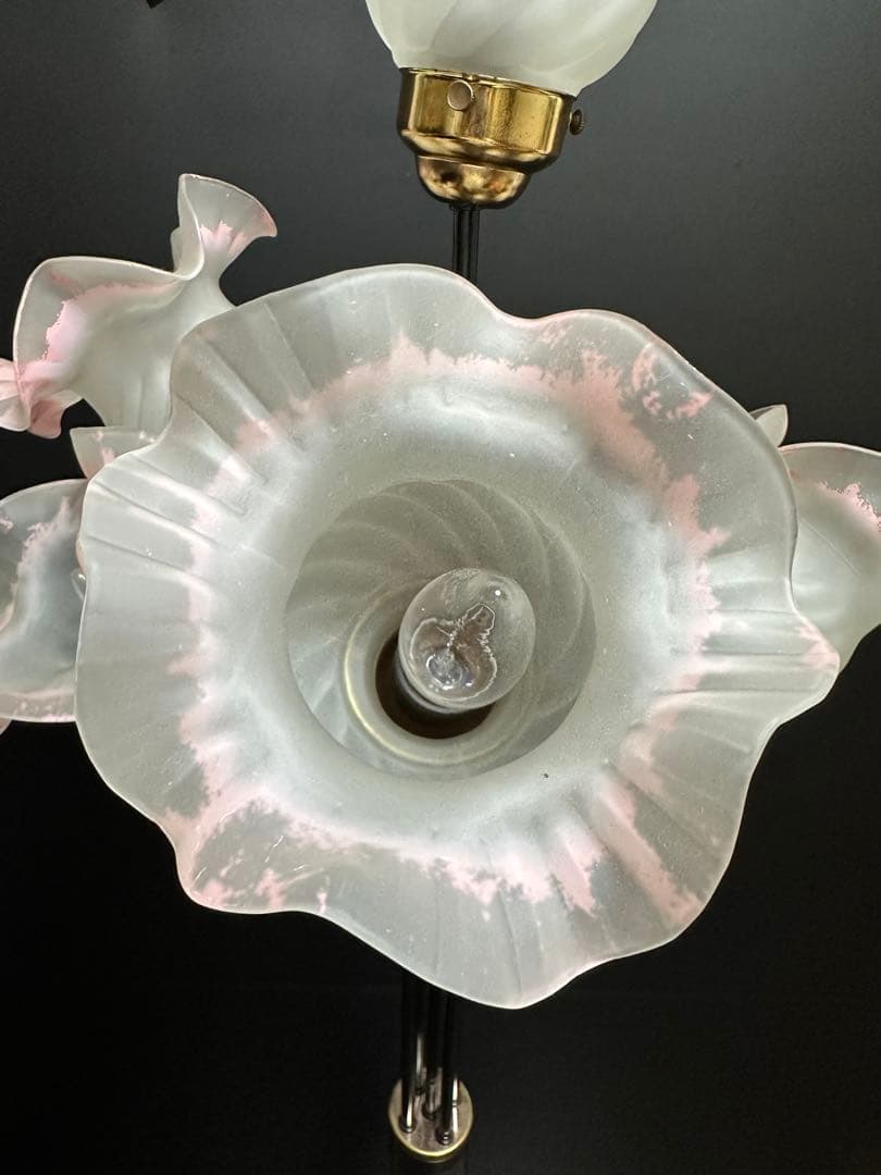 ベネチアンスタイル 5灯 フロアランプ ブラウン色