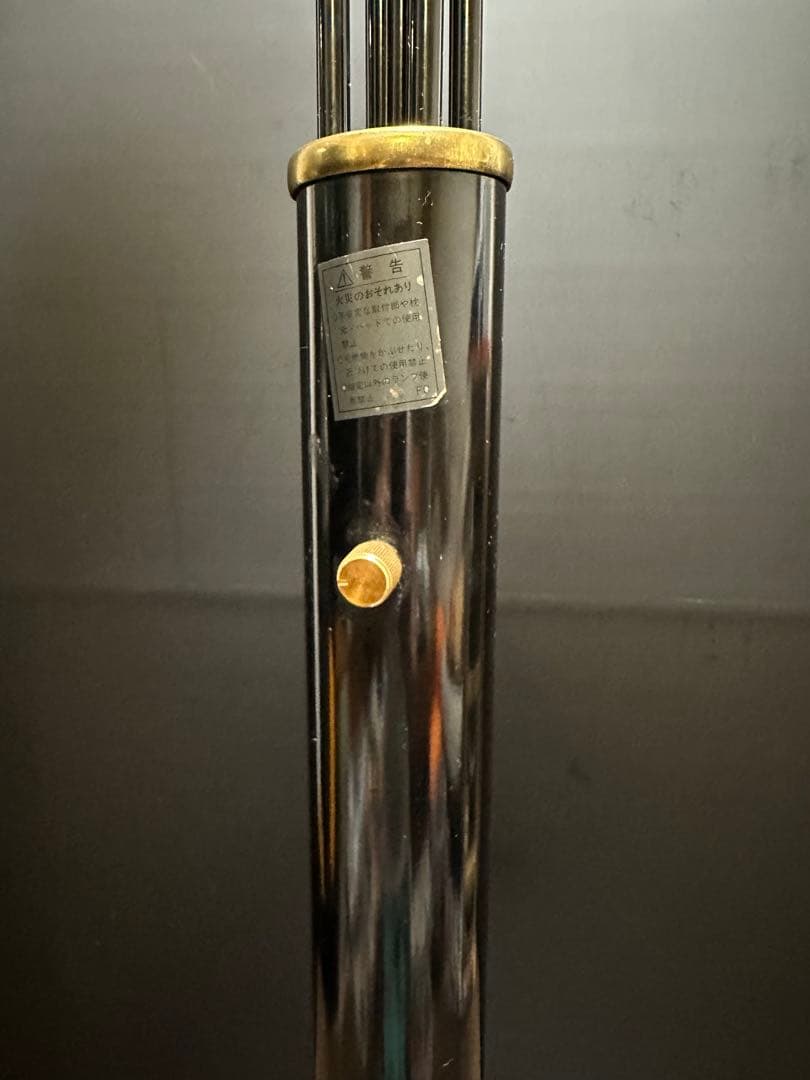 ベネチアンスタイル 5灯 フロアランプ ブラウン色