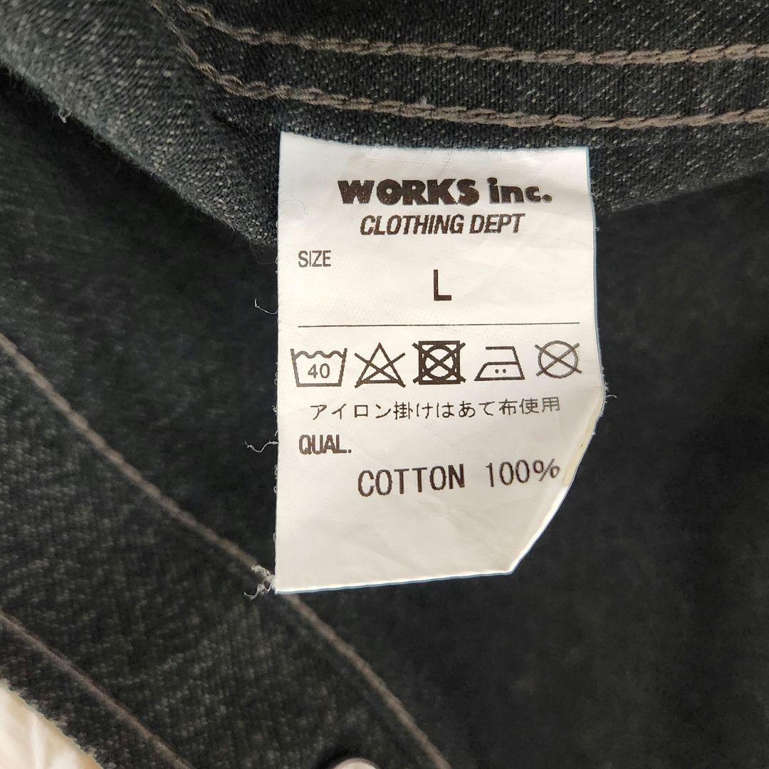 人気！アイアンハート IRON HEART ヘビーウエスタンシャツ L グレー