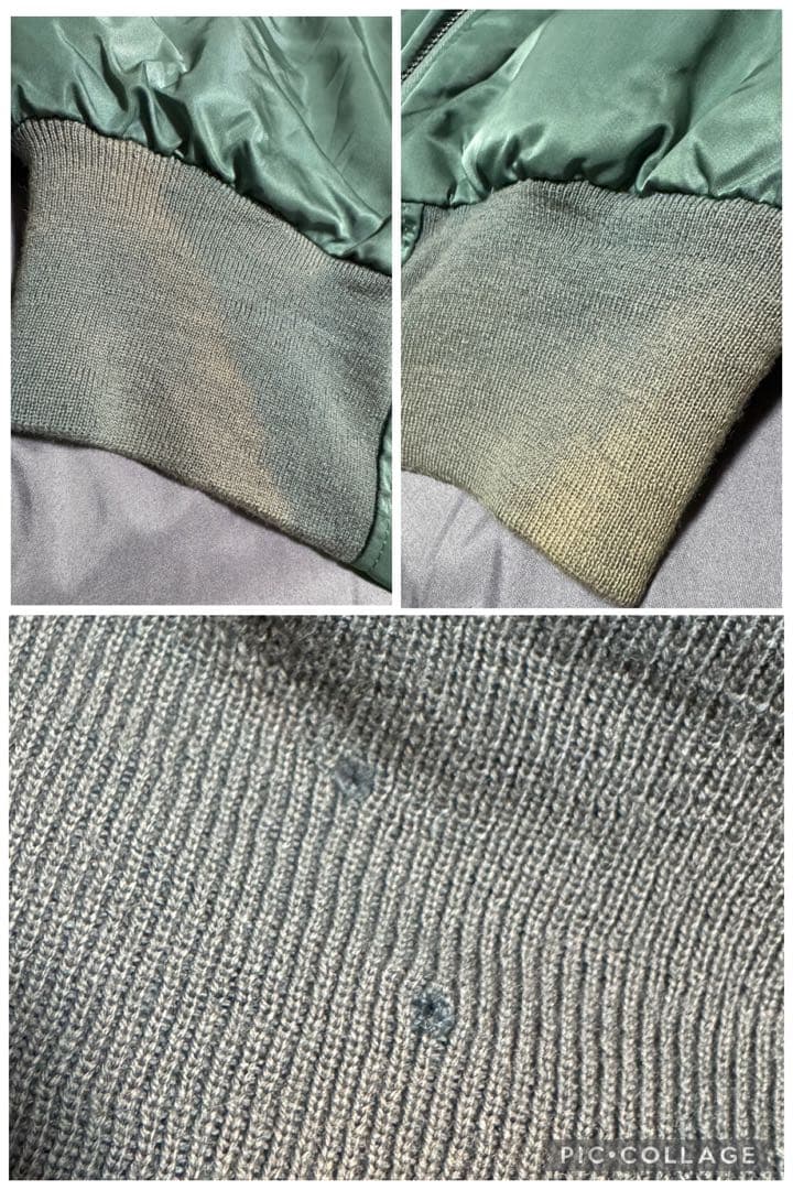 ALPHA 50s復刻 USA製 B-15D フライトジャケット セージグリーン