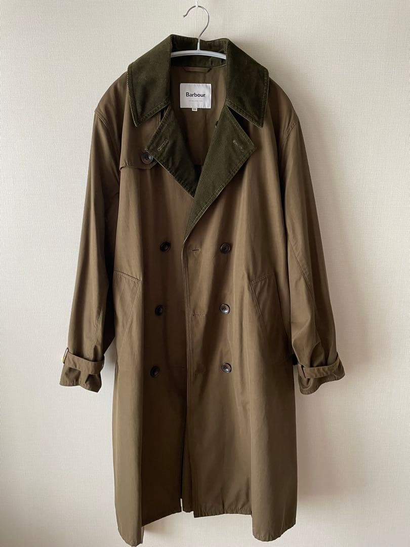 Barbour バブアー WHITLEY トレンチコート ピーチドコットン 38