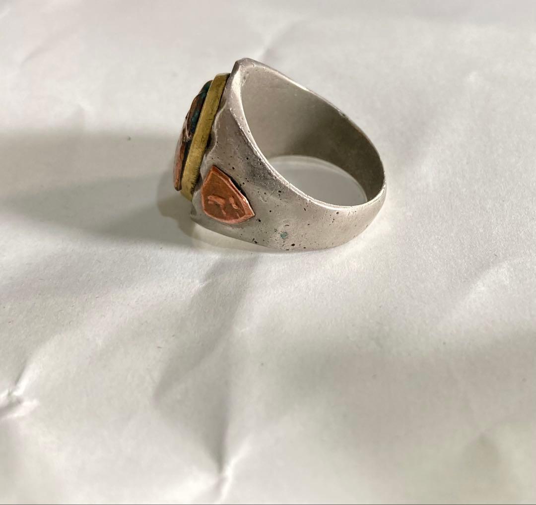 ビンテージ　メキシカン バイカー リング