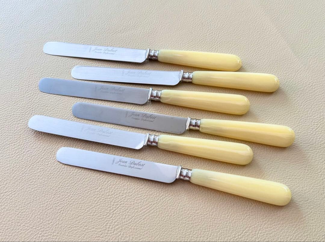 Jean Dubost デザートナイフ&フォーク6組セット