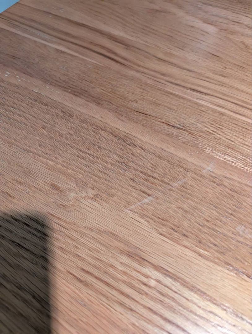 ■送料込■無印良品 正方形 木製デスク 天然木 タモ材 廃盤 机 ダイニング