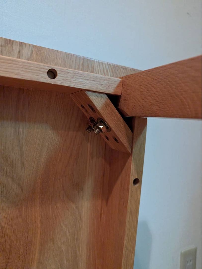 ■送料込■無印良品 正方形 木製デスク 天然木 タモ材 廃盤 机 ダイニング