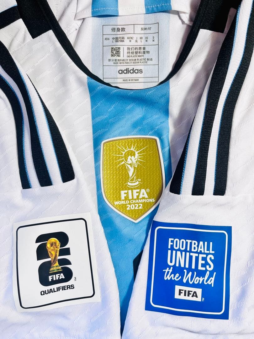 【正規品】アルゼンチン代表W杯優勝仕様メッシオーセンティック