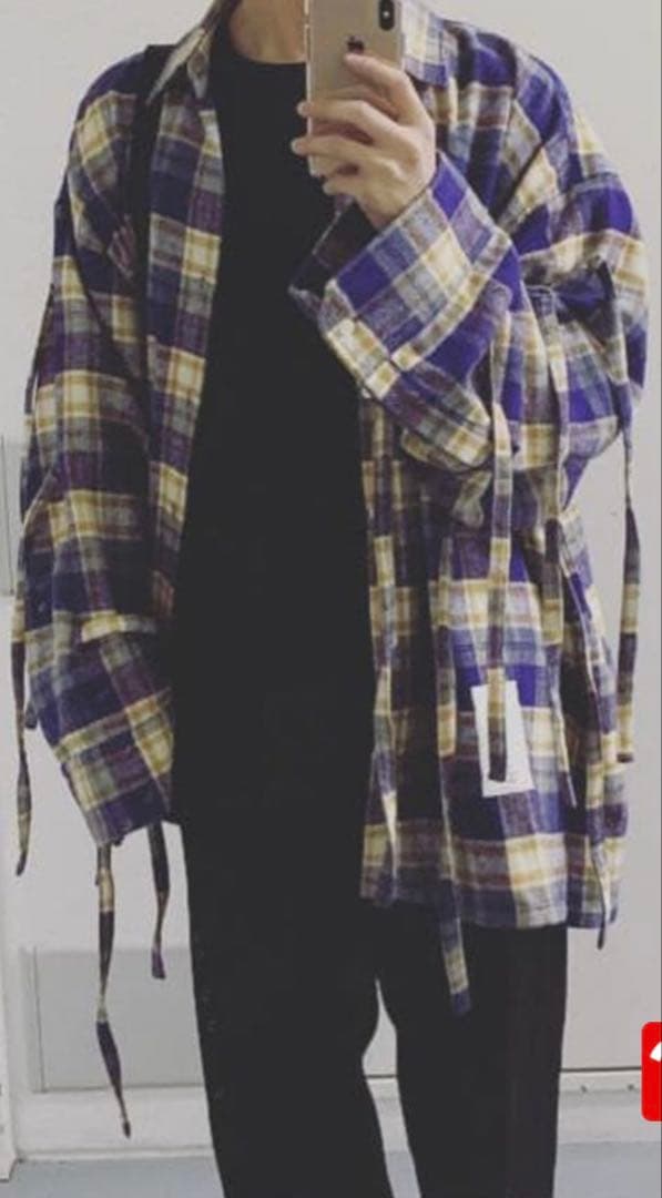 トップス SYU.HOMME/FEMM super arm shirt 2019ss