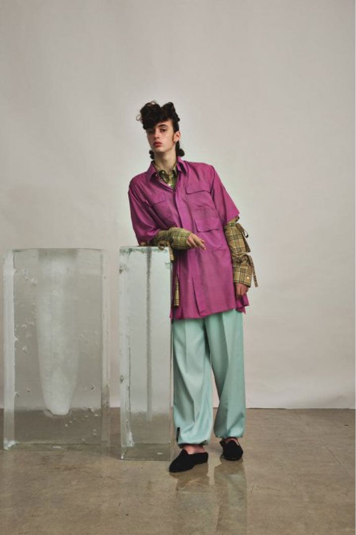 トップス SYU.HOMME/FEMM super arm shirt 2019ss