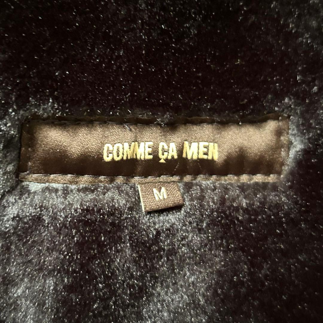 未使用級 COMME CA MEN フェイク ムートンコート