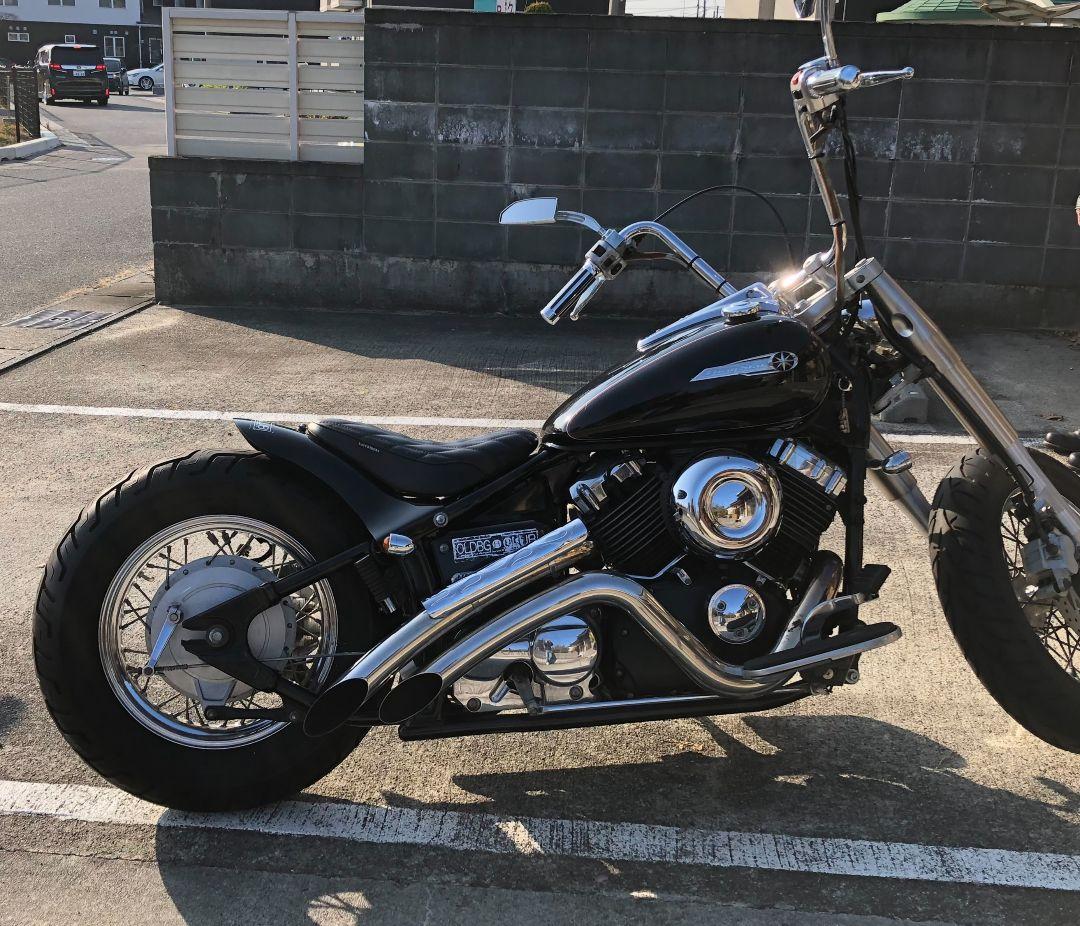 ま*さ様 ドラックスター400 ブラック ダイヤモンドキルティングシート リアフ