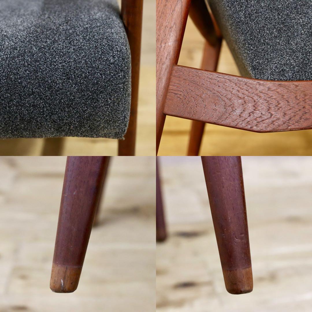 GMFK822B○北欧スタイル ヴィンテージ イージーチェア アームソファ チー