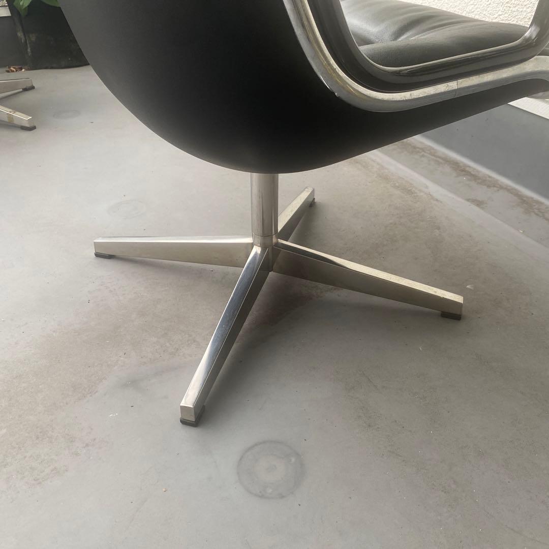 激レアknoll ポロックチェア極初期71スイーベルラウンジ　検ハーマンミラー