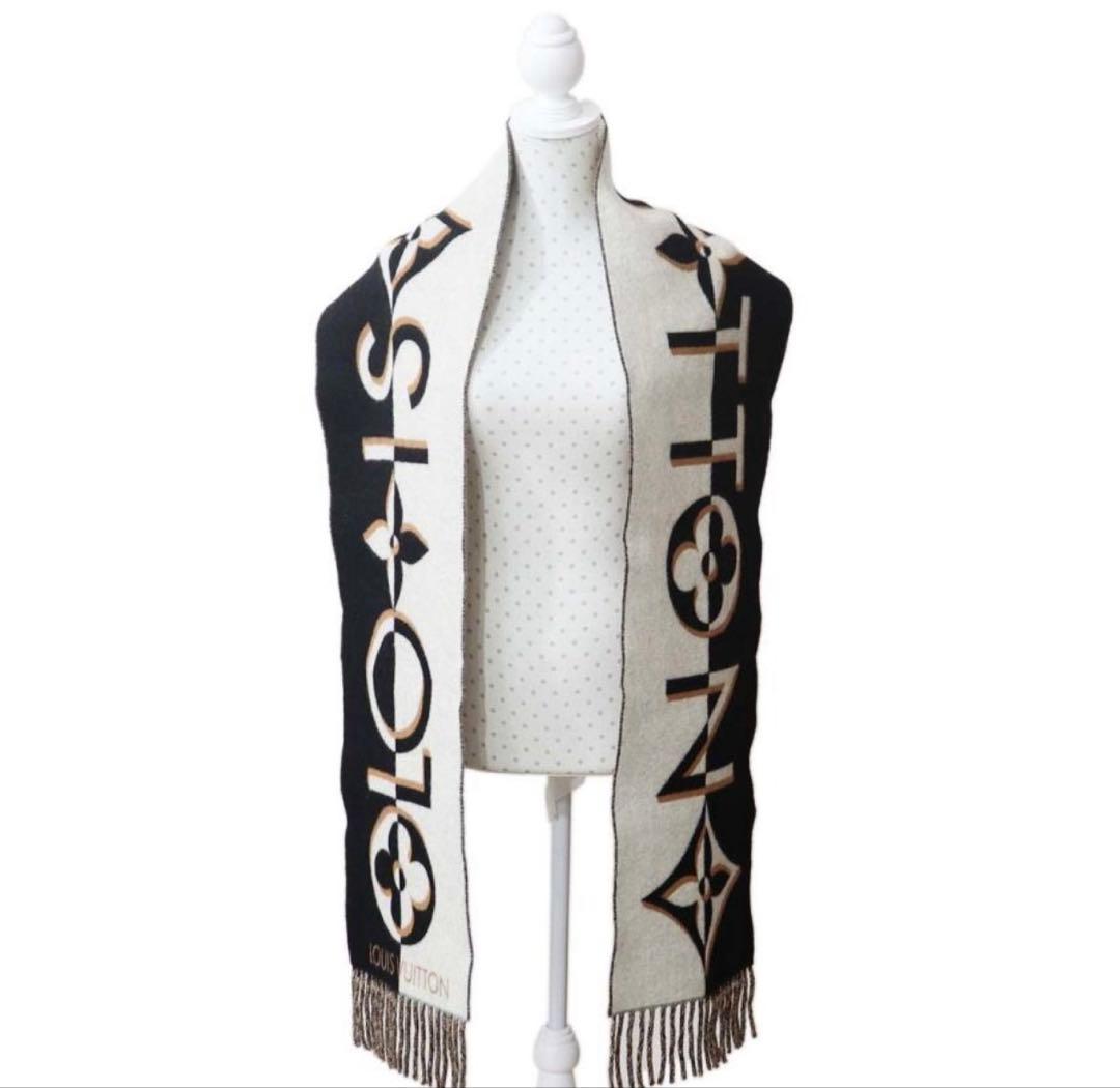 ルイヴィトン LOUIS VUITTON マフラーデュオインフィニティ新品未使用