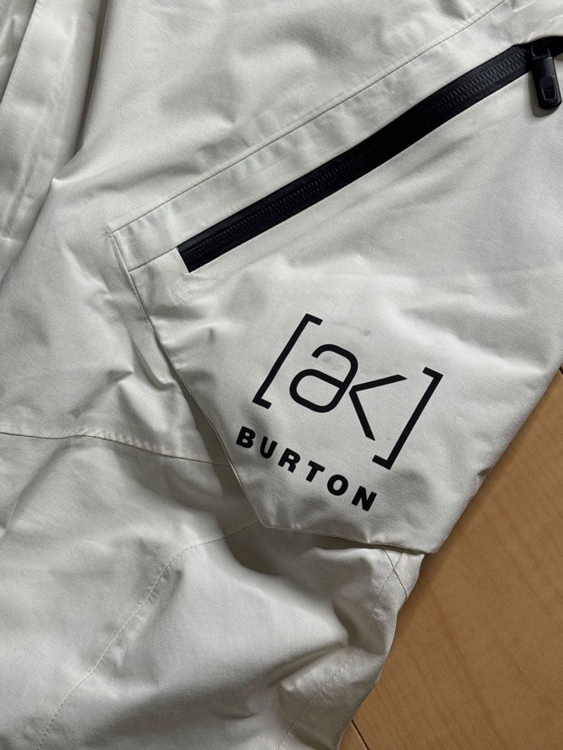 [バートン] ak サイクリック ジャケット M パンツ L スタウトホワイト