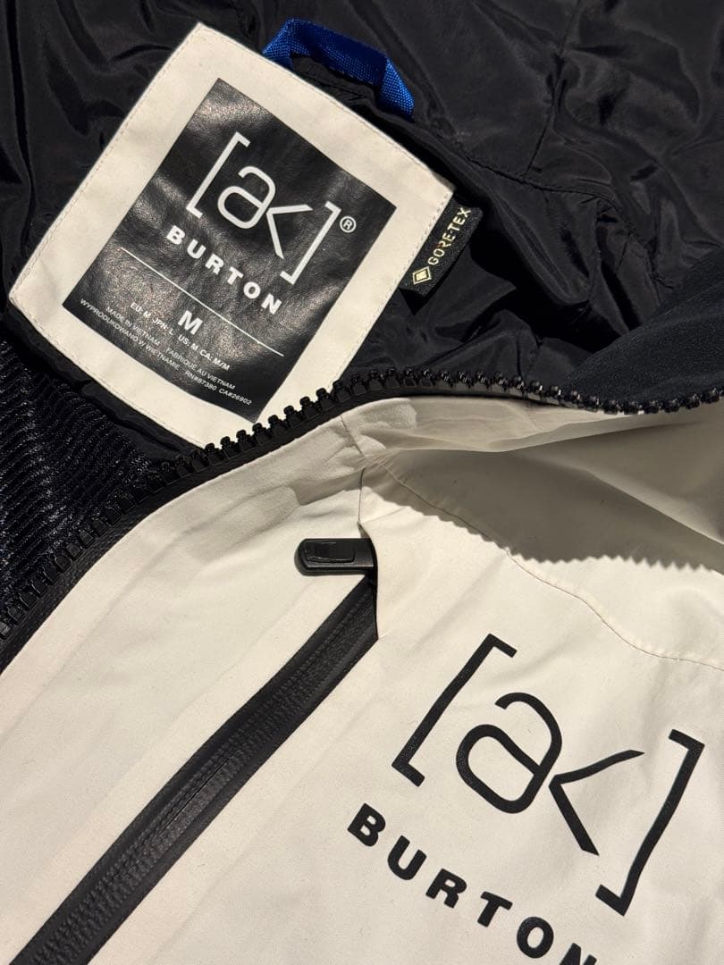 [バートン] ak サイクリック ジャケット M パンツ L スタウトホワイト