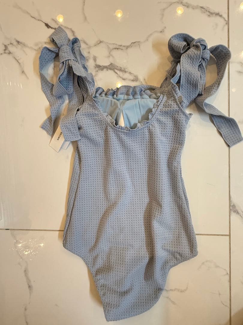 新品タグ付リリーブラウンワンピース水着スイムウェアスナイデルビキニデート完売品