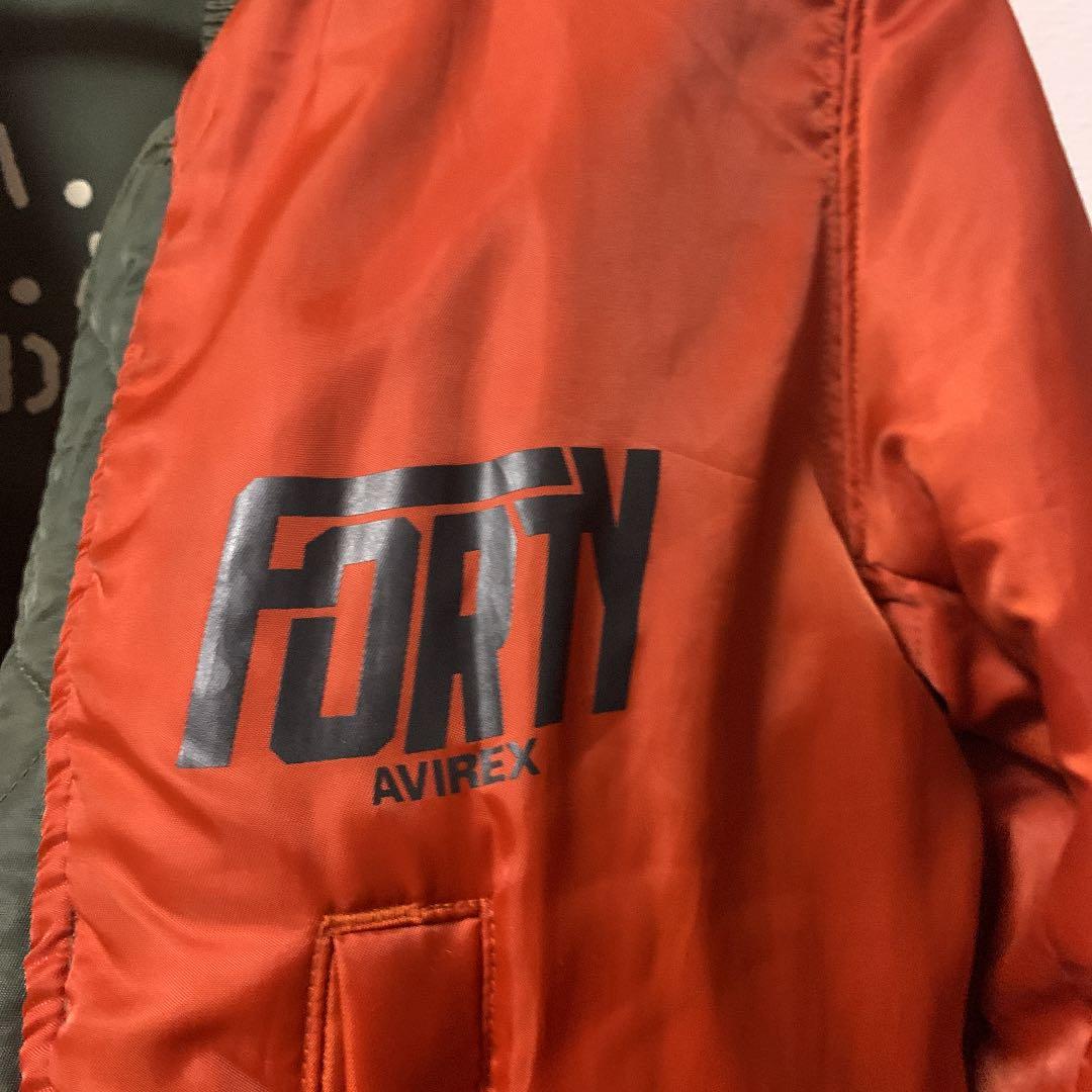 ヴィンテージ限定40周年モデル！AVIREX MA-1 ブルゾン ジャケット