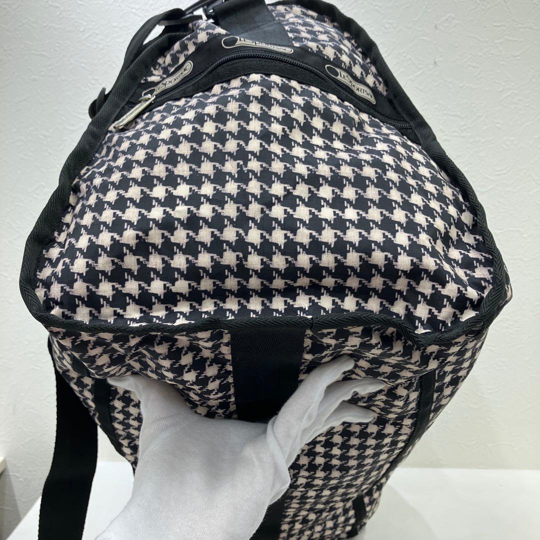 1880 良品 LeSportsac ボストンバッグ 2way 千鳥柄
