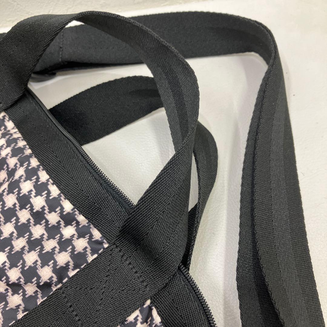 1880 良品 LeSportsac ボストンバッグ 2way 千鳥柄