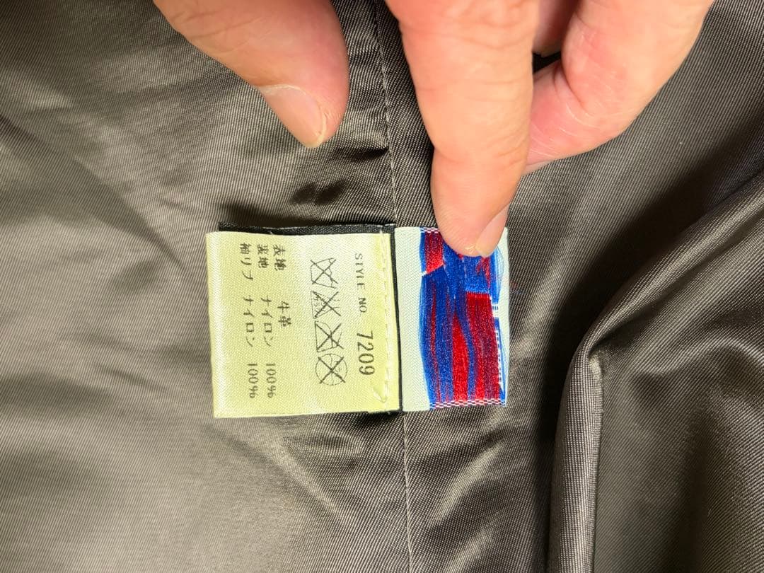 外観美品✨ 【米国製】schott トラッカージャケット 103US 34 茶色