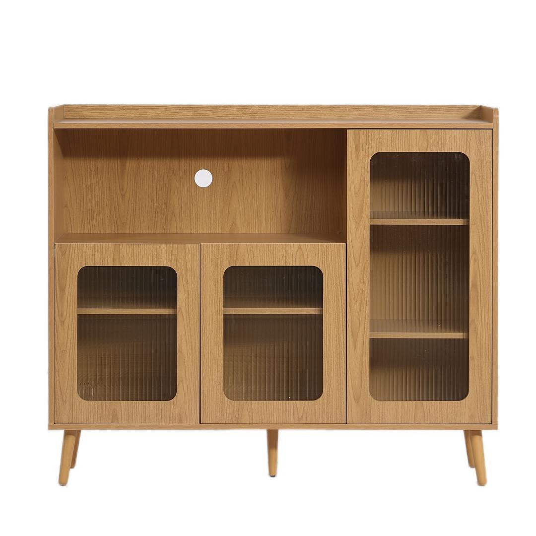 キャビネット サイドボード 食器棚 キッチンキャビネット チェスト 大容量