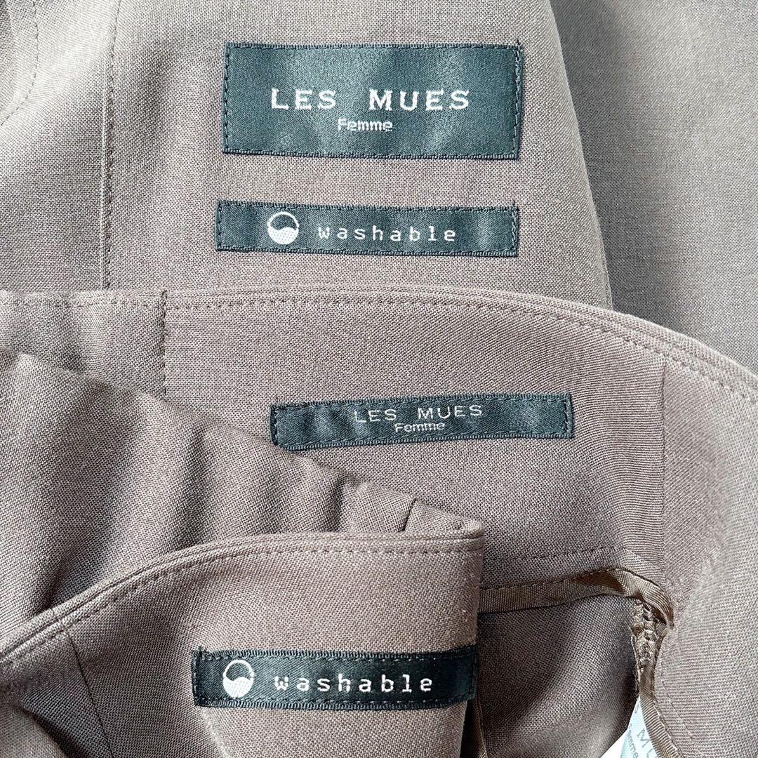 AOKI 2wayストレッチ トロピカルジャケット パンツ 茶 セットアップ 9