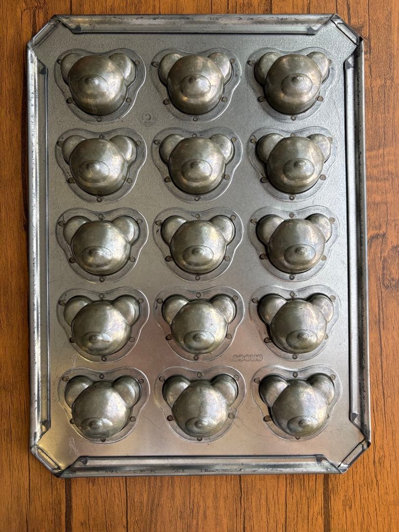 cuoca×CHIYODA くまちゃん15個型 / 1個　千代田金属　製菓