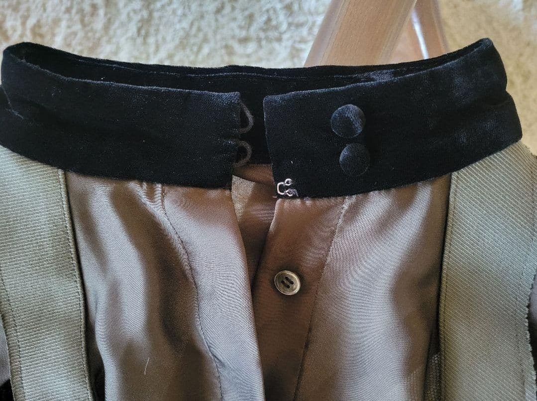 sacai ベロア切り替え KIMONOスリーブ ブラウス サイズ1