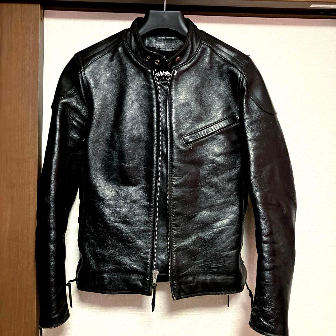 フェローズ シングルライダースジャケット