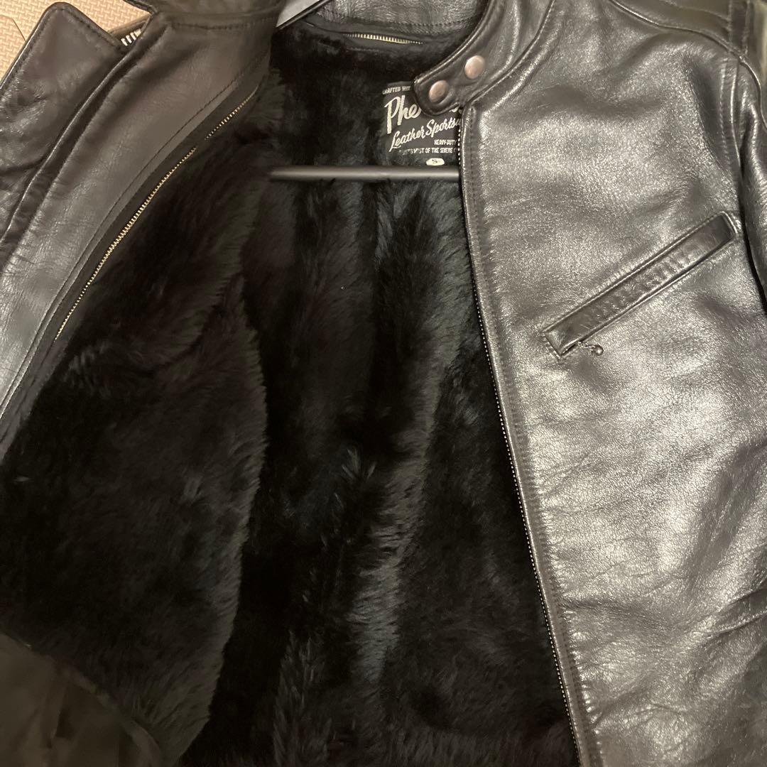 フェローズ シングルライダースジャケット