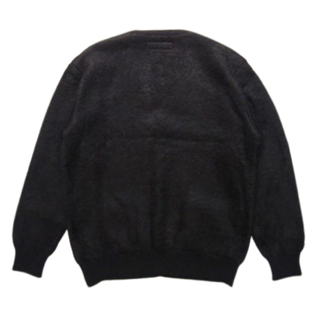 ワコマリア wackomaria モヘヤ カーディガン　黒