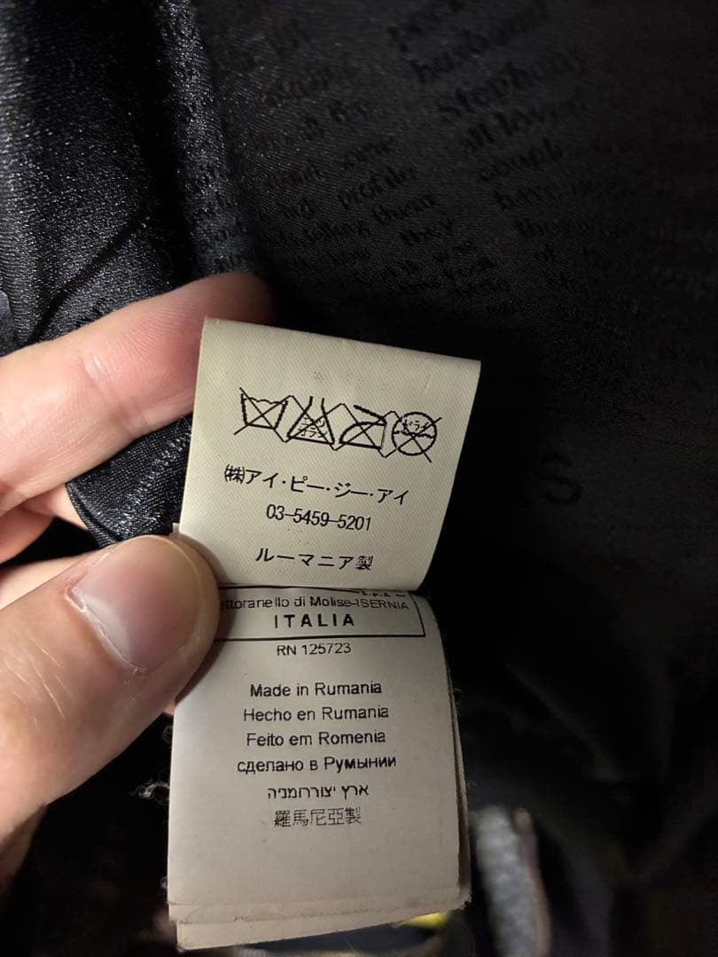 john galliano ジョンガリアーノ レザー ジャケット 正規品