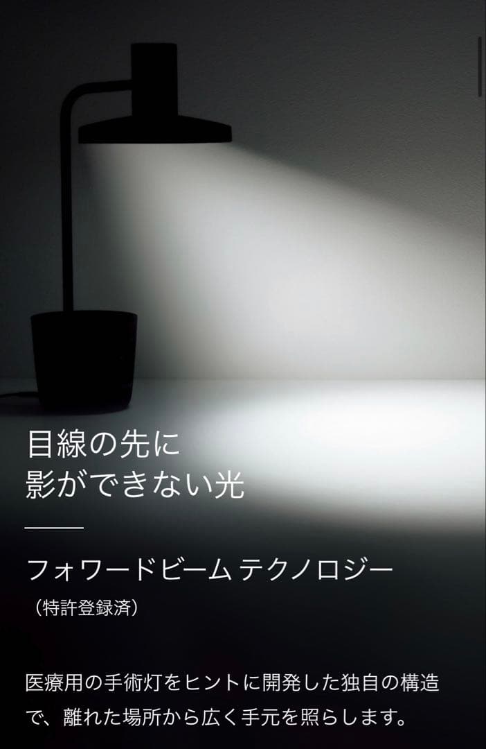 バルミューダ ザ・ライト / ブラック（動作確認済）