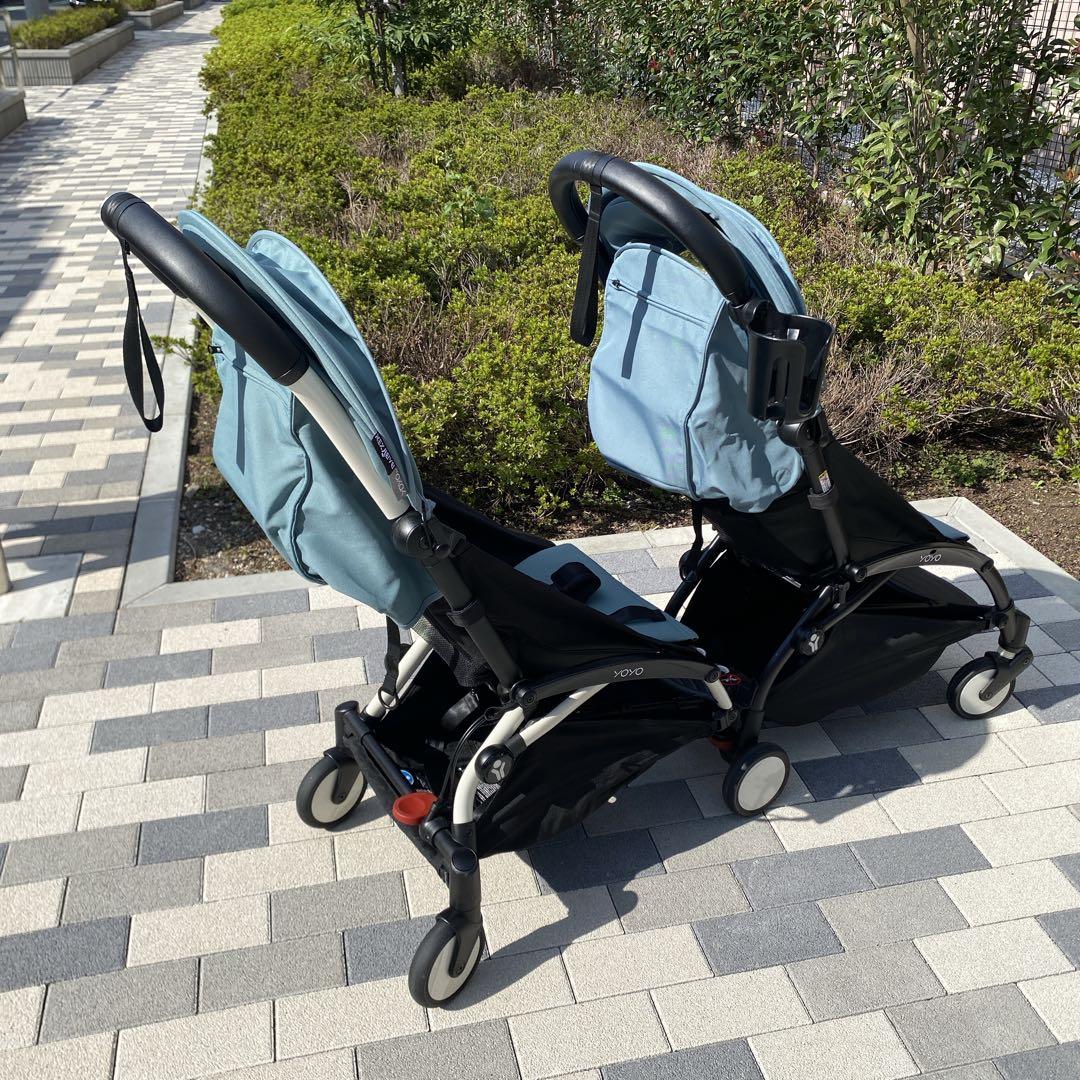 【極美品】BABYZEN YOYO2 コネクト　ベビーゼンヨーヨー2 アクア