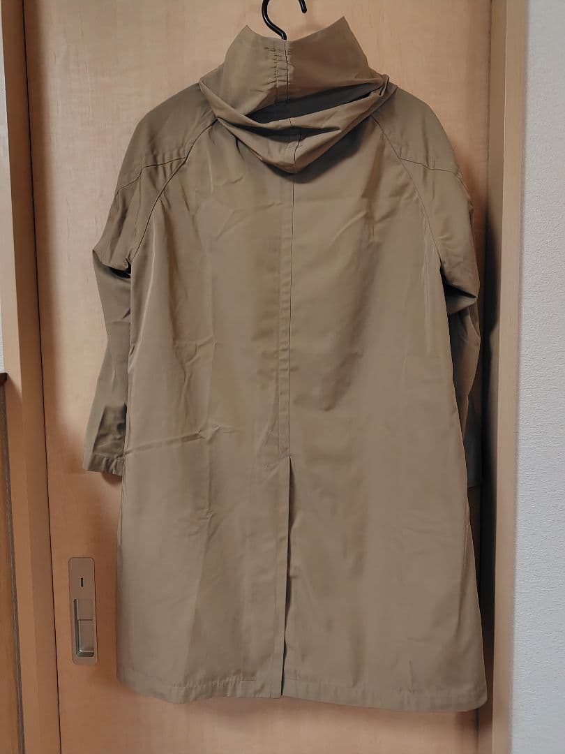 【日本製】DANTON ダントンフード付レディースコートベージュ