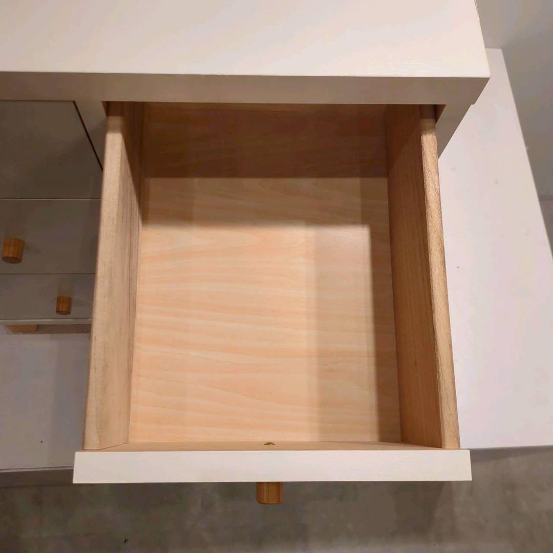 モモナチュラル LOVE CHEST 2列・3段 チェスト キッズ家具