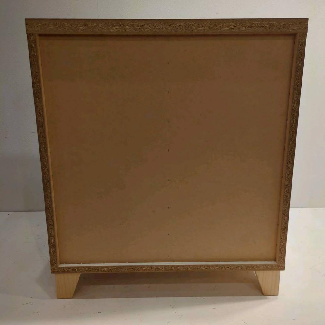 モモナチュラル LOVE CHEST 2列・3段 チェスト キッズ家具