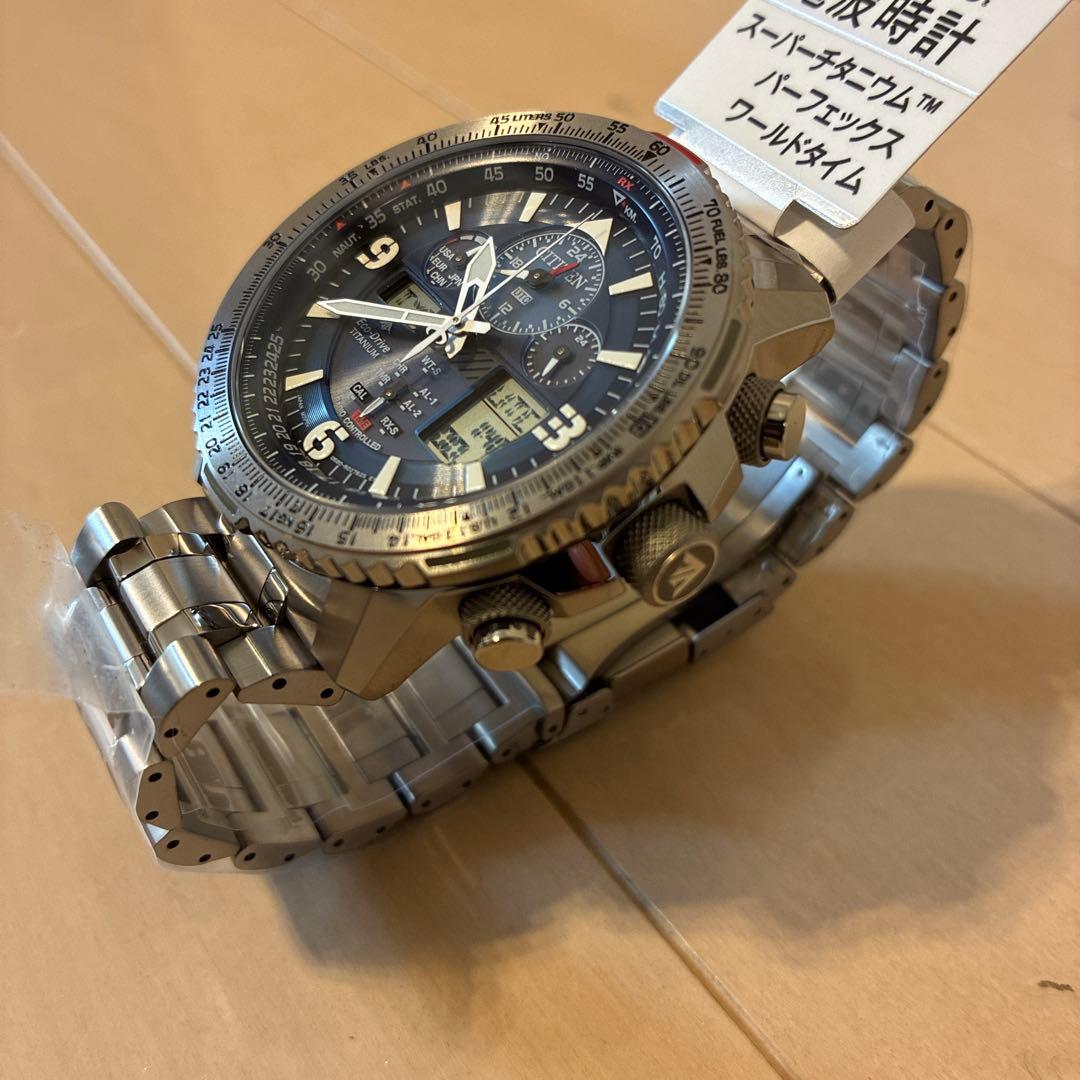 CITIZEN JY8100-80L シチズン エコドライブ スカイホーク