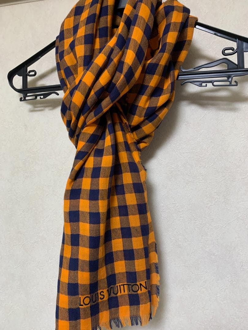 ■LOUISVUITTON ルイヴィトン マサイチェック ストール