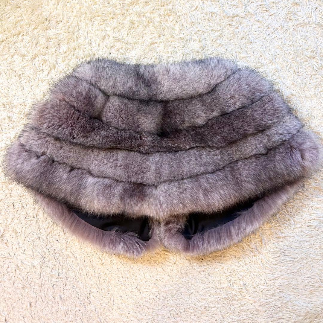 豪華絢爛✨️未使用級 SAGA FOX シルバーフォックス　ショール　成人式