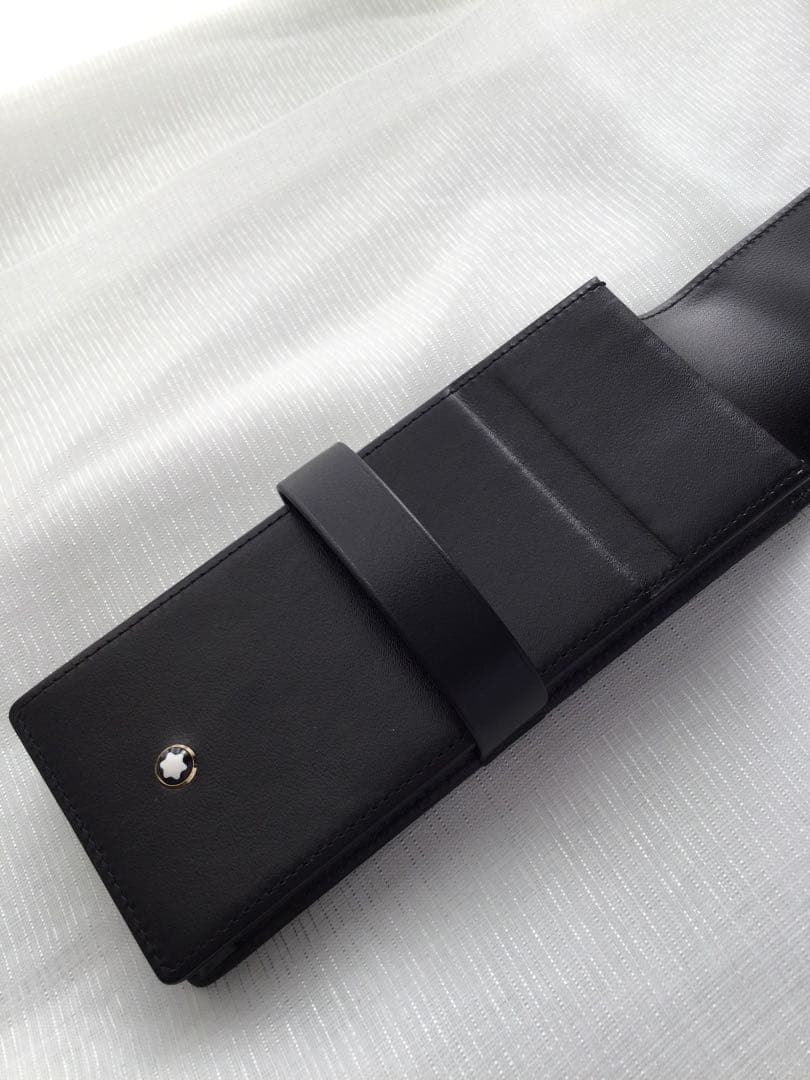 未使用 モンブラン MONT BLANC 3本 ブラック筆箱