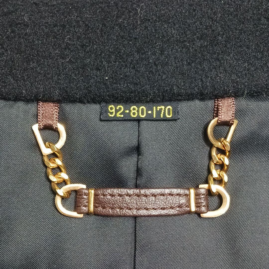 ✨極美品✨サンヨー　エクセレント　カシミヤ ステンカラーコート　黒　A5