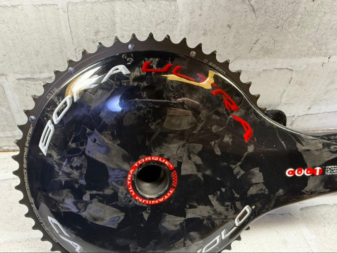 カンパニョーロ　BORA ULTRA カーボンクランク　 カーボン