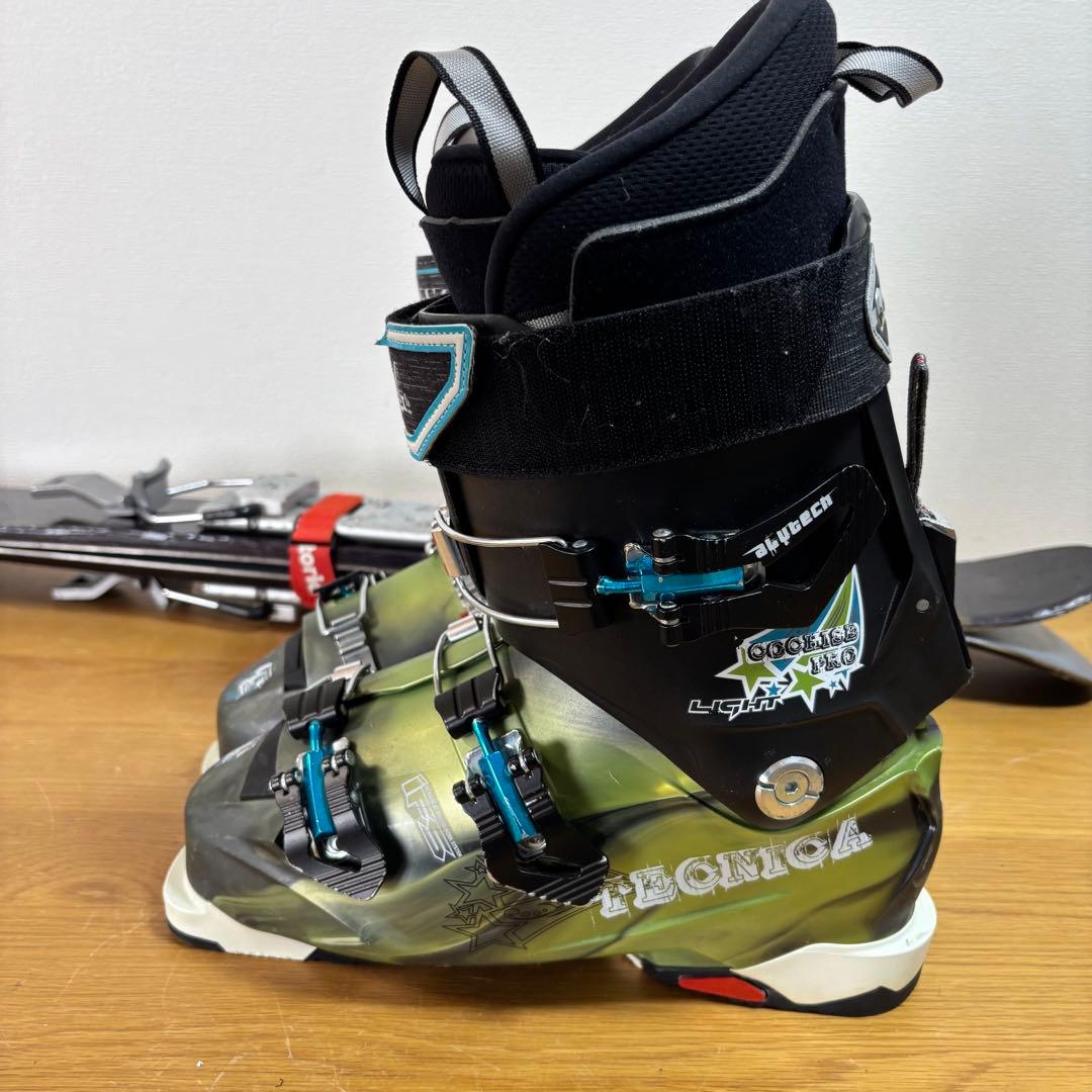 メンズ　ショートスキー　ファンスキーセット　Tecnica 26-26.5cm