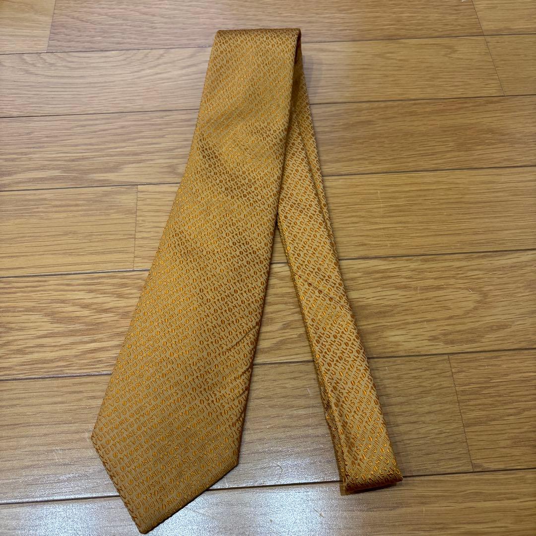 LOUIS VUITTON ルイヴィトン　ネクタイ　ゴールド系