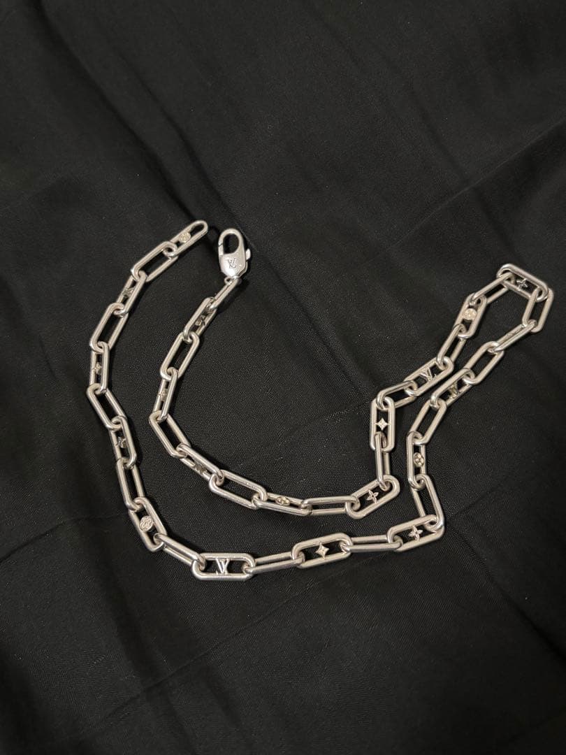 LOUIS VUITTON スリーク チェーンネックレス